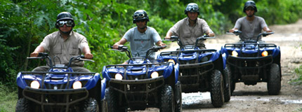 Canc�n-Aventura de Esn�rquel en ATVs