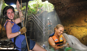 Dolphin Swim Adventure + Extreme Adventure Hidden Worlds