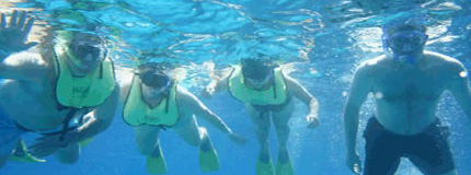 Cozumel-Combo de Tirolesa, Playa y Snorkel en Cozumel