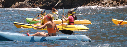 Puerto Vallarta-Tour de Kayac y Esnorquel en Colomitos